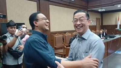 Anies Baswedan Langsung ke Rutan Cipinang Temui Tom Lembong Usai Pemberian Abolisi