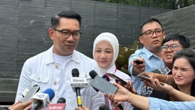 RIDWAN Kamil Jalani Tes DNA di Bareskrim Soal Anak Lisa Mariana, Ngaku Terima Apa Pun Hasilnya