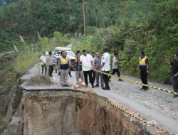 Gubernur Sumut Bobby Nasution Pastikan Jalan Perbatasan Toba–Labura Diperbaiki Tahun Depan