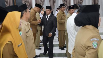 Sekda Lantik 51 Pejabat Administrator Dan Pengawas Pemko Pematangsiantar