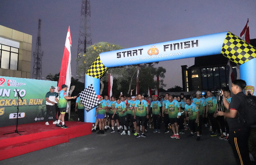 Polda Riau Gelar Marine