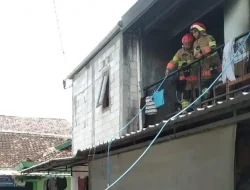 Rumah Kosong di Bantul Terbakar Saat Warga Usir Tawon Vespa