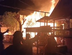 28 Rumah di Permukiman Padat Galung Tulu Ludes Terbakar Seorang Lansia Meninggal