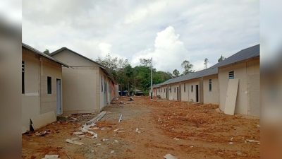 Pembangunan Huntap Disambut Antusias