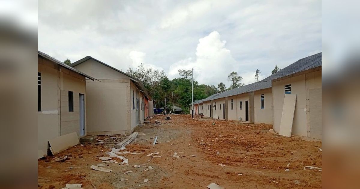 Pembangunan Huntap Disambut Antusias