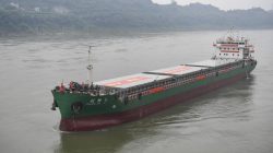 China Luncurkan Kapal Kontainer Listrik Terbesar Dunia Kapasitas 10.000 Ton